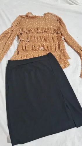 Conj saia e blusa
