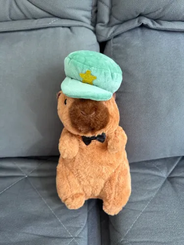 Capivara de pelúcia 