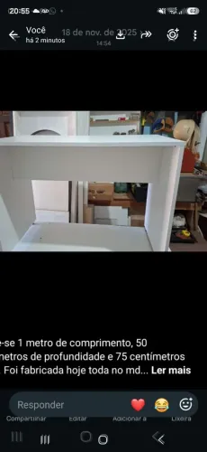 Mesinha de estudo, para colocar computador 