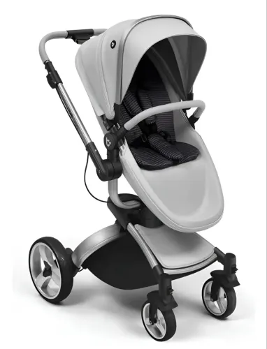 Carrinho Passeio Moisés Candy Titanium Litet - Cor branca