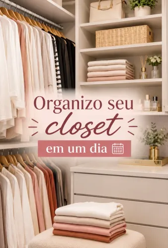 Organização de closet 