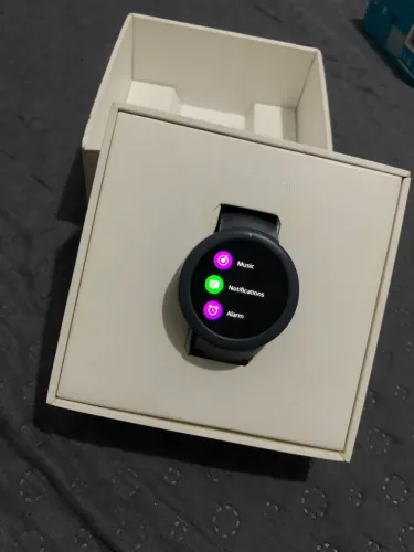 Smartwatch Amazfit Verge Lite Cinza - Tela AMOLED + Bateria de Longa Duração