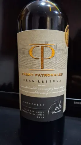 ? Vinho Casas Patronales Gran Reserva Carménère 2019 - Chile