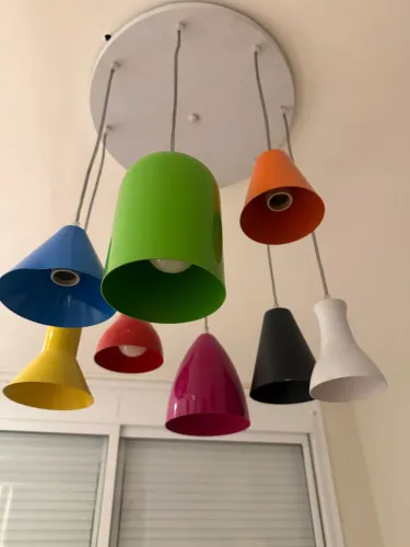 Lustre colorido