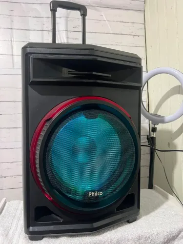 CAIXA DE SOM 350 RMS PORTÁTIL 