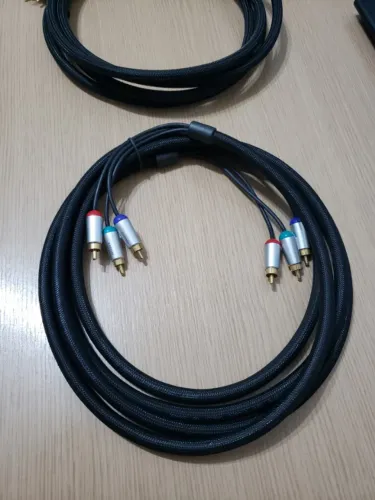 Cabo Sony Vídeo Componente Rca 3 vias