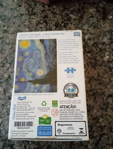 QUEBRA CABEÇA VAN GOGH