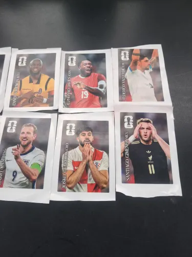 Figurinha da copa, coca cola ,14 unidade