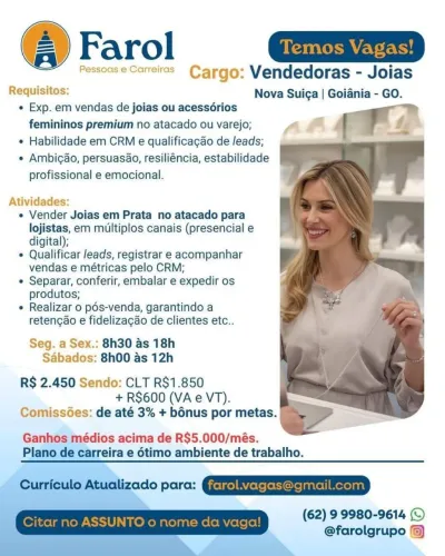 Empregos em Goiânia