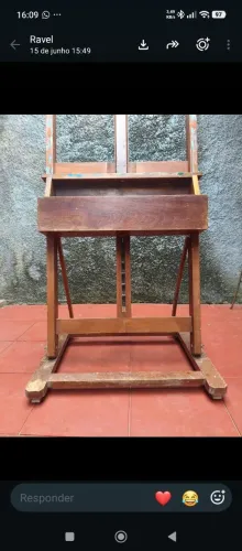 Cavalete pintura 3metros altura profissional TRIDENT