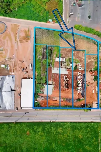 Lote comercial de 2548 m² à venda por R$ 1.529.202 no Portal do Lago - Nerópolis