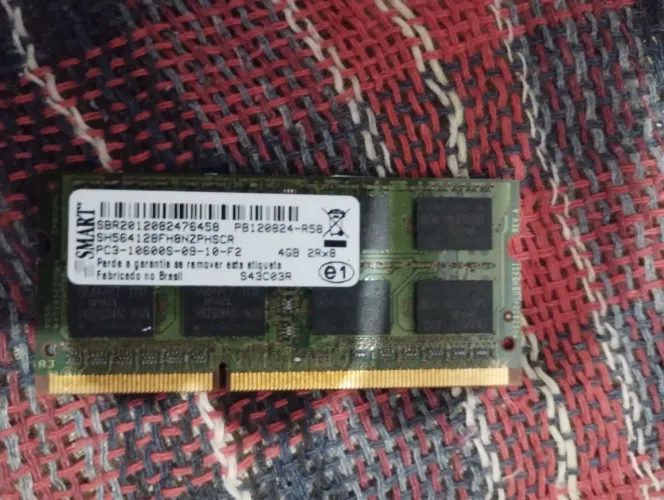 Memória RAM smart 4gb
