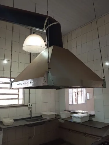 Coifa em aço inox