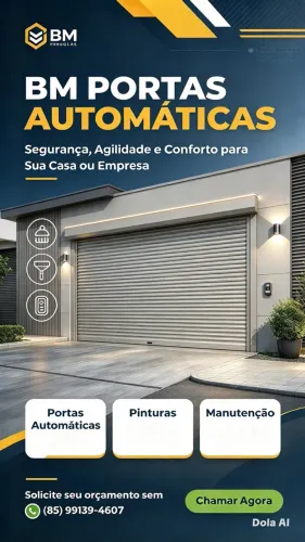 BM portas automática