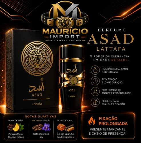 Perfume árabe Asad 