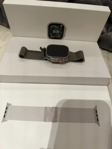Apple Watch Ultra 3 49 mm ? Milanesa original ? Bateria 100% ? Com nota fiscal