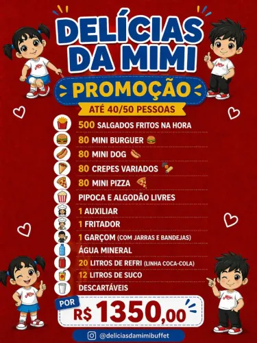 PROMOÇÃO BUFFET INFANTIL