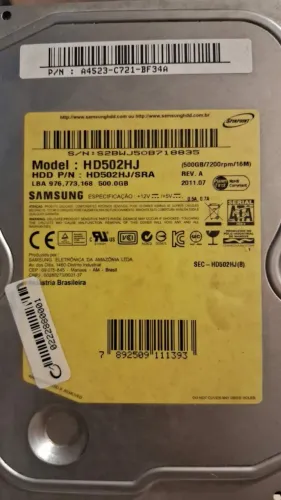 Hd Samsung para pc