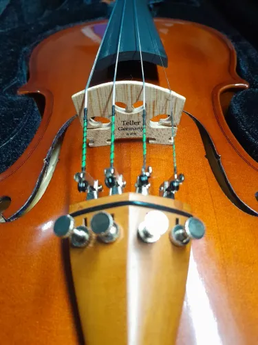 Violino 4/4 maciço ajustes completo