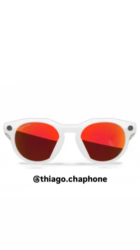 Óculos de Sol Oakley HSTN Meta Laranja | Produto Novo | Loja Física | Nota Fiscal Pronta e