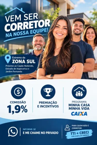 Vaga para Vendedor(a) ajuda de custo + comissão