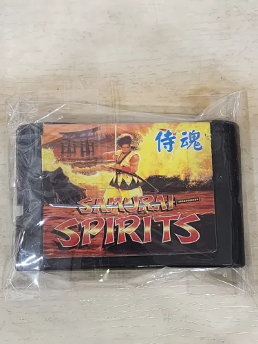 Cartucho paralelo de Mega Drive Samurai Spirits