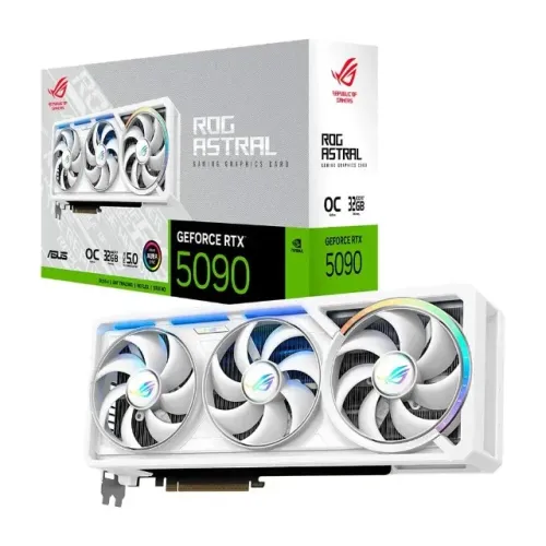 RTX 5090 Rog Astral White Edition 32GB Lacrada com nota!