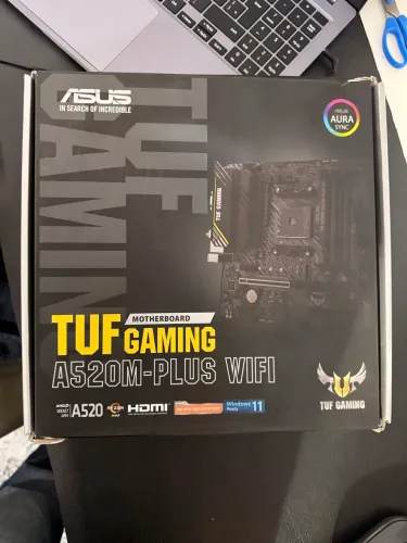 Placa-Mãe ASUS TUF Gaming A520M-Plus WiFi AM4