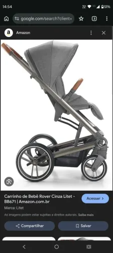 Carrinho para Bebê Semi novo.