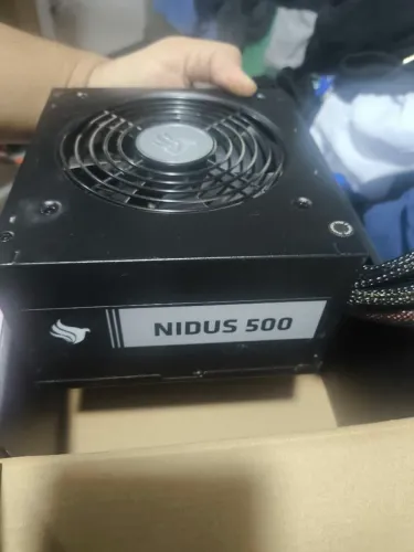 Fonte Nidus 500W, 80 Plus Bronze
