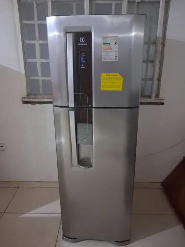 Geladeira Electrolux duplex inox. Entrego.
