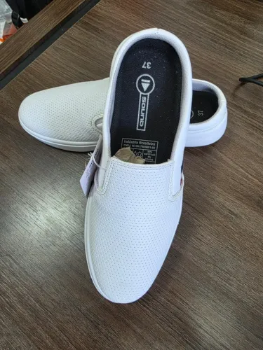 Tenis Mule Slip On Masculino - Branco