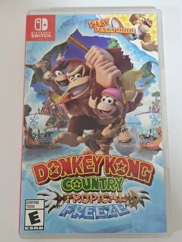 Donkey Kong Country: Tropical Freeze. Jogo de Nintendo Switch.