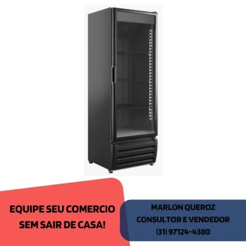 Cervejeira 500 Litros Porta de Vidro Braslar