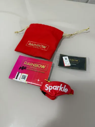 RAINBOW HIGH POCHETE VERMELHA FANNY BAG