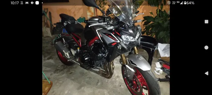 Kawasaki z900 lacrada . Aceito 4x4
