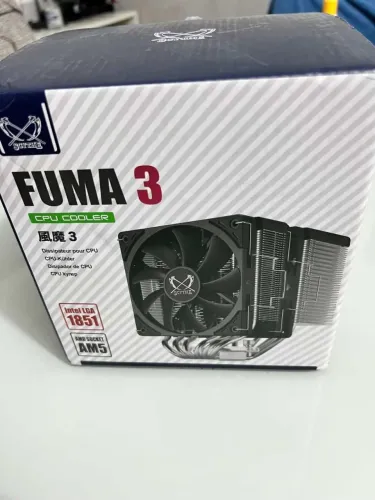 Cooler para processador de alta performance FUMA 3 Intel lga 1851. Novo na caixa.