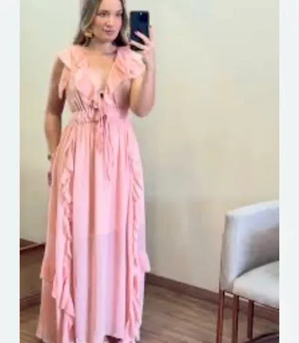 Vestido de festa marca 7de abril