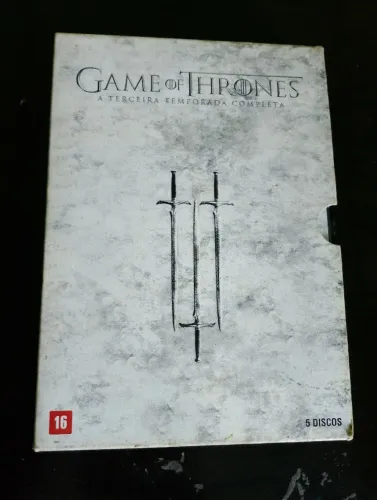 DVDs Série GAME OF THRONES. 3temporada original completo