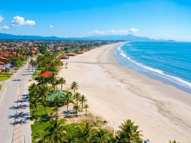 700 metros da Praia com 4 dormitórios à venda, 164 m² por R$ 598.000 - Cibratel II - Itanh