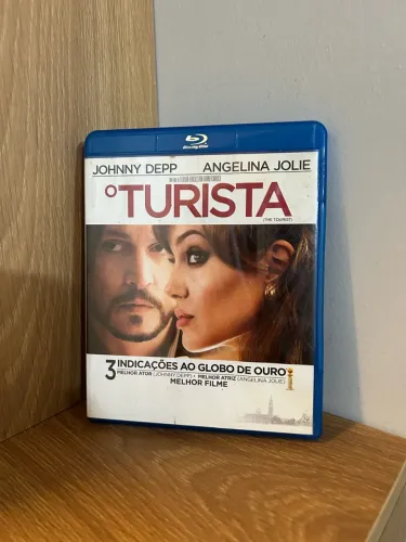 Filme O Turista Blu-ray Original Johnny Depp Angelina Jolie Com Extras
