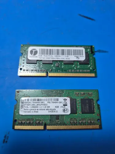 Memoria RAM - DDR3 - Frequência: 12800/ 4GB