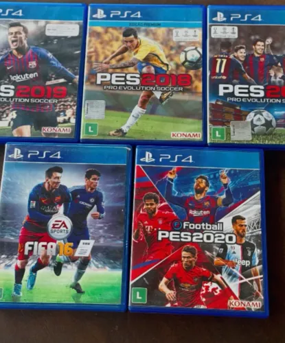 LINHA PES PS4 a PS5