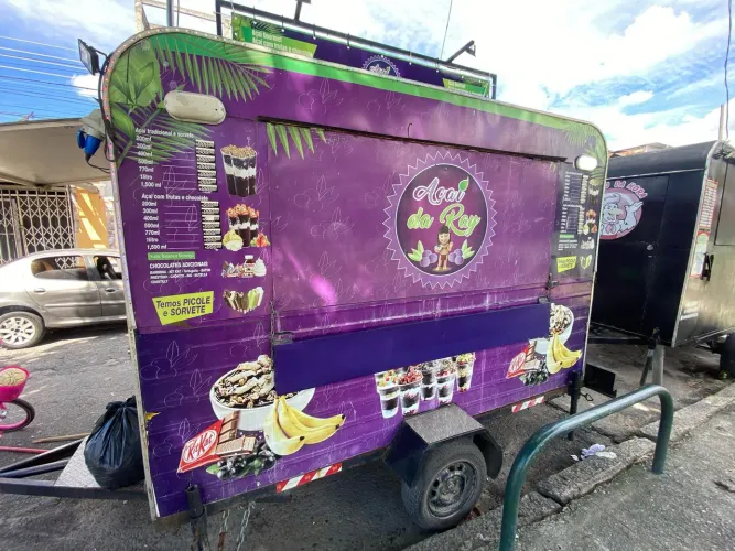 Trailer food truck 