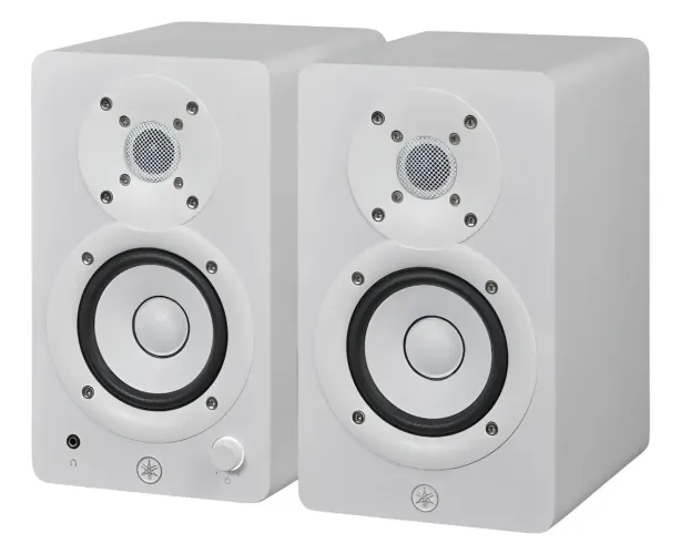 Par monitor áudio near field yamaha hs3 vias branco