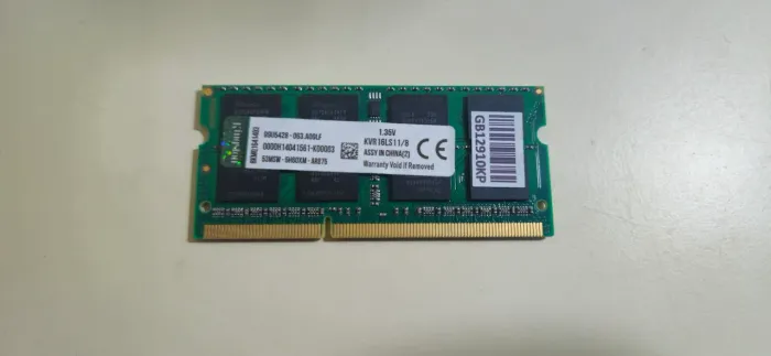 Memória ram 8 gb ddr3 Kingston