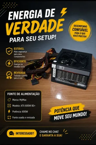 Fonte de alimentação para PC