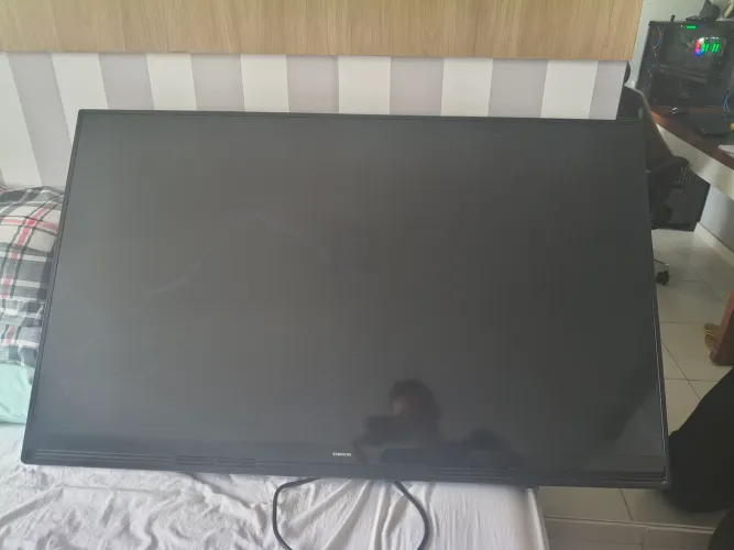 Tela quebrada. Smart TV Samsung 49" LED Full HD UN49K5300AGXZD