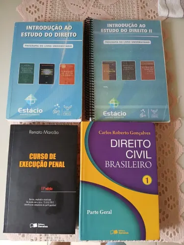 Kit livros de Direito