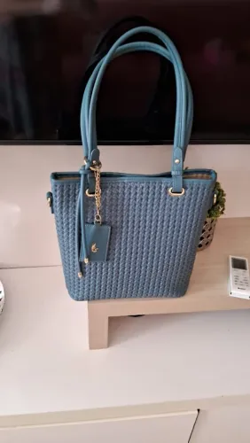 Boaa PU azul clara